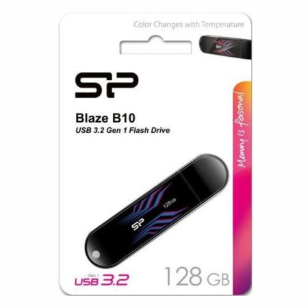 USB flash drive_128 GB Silicon Power Blaze B10 USB 3.0 SP128GBUF3B10V1B