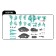 Electronic designer "Triceratops", 57 parts, light and sound effects