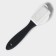 Triple shoes brush: suede, nubuk, velor, 15 × 4 cm, black color