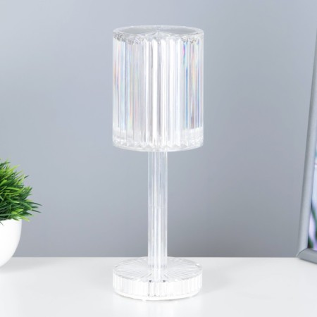 Table lamp with PDD "JUS" LED 16 colors RGB USB 8.5x8.5x25 cm Risalux-1
