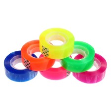 Adhesive tape color 18 mm x 30 m., Mix