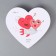 Gift box, packaging, “Love everywhere”, 18.5 x 17 x 7.5 cm
