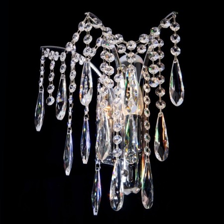 Sconces Citilux "Selena" CL302320, 26x30 cm, 2x40W, E14, color gray color-8