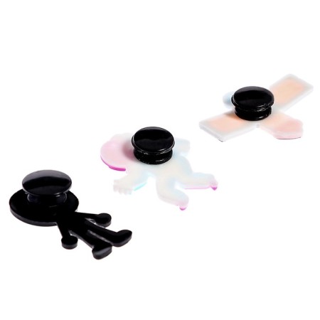 Dear Bracelet "Jibats: Cosmos", glowing, silicone-5