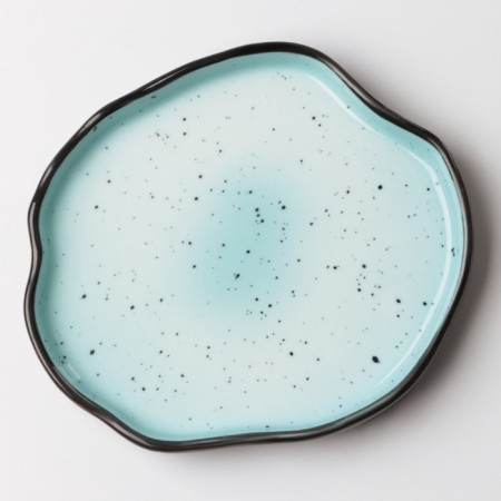 Poramine Ceramic Norovoy Territory "Blue", 17 cm, blue color-2