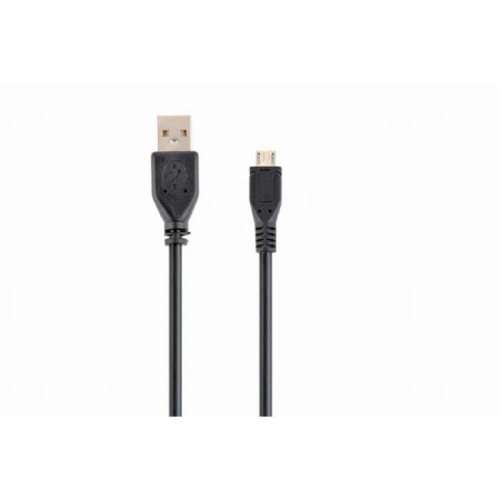 Cablexpert cable, microUSB - USB, 1 A, 3 m, black,
