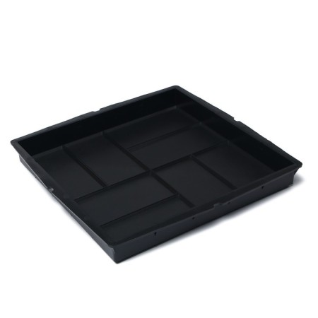 Form for the paving slabs "Plate. 8 bricks ”, 40 × 40 × 5 cm, F13004, 1 pc.-1