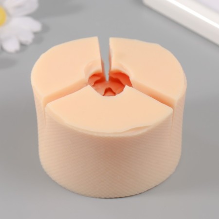 Silicone Mold "Pion Madagascar" d = 6 cm, height 4.5 cm mix-3