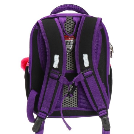Frame backpack 35 x 27 x 13, Devente Junior 14l, Anime Girl, black/purple + keychain 7033400-4