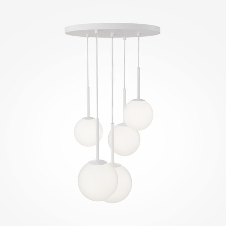Suspension lamp Maytoni Mod321PL-05W, 5XE14, 40W, 45x45x222.5 cm, white color