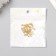 Set of decor for creativity Metal "Golden" d = 0.6 cm set 30 pcs