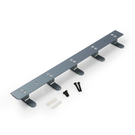 Cappio CVP007 hanger, aluminum, five -rose, graphite color-4