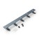Cappio CVP007 hanger, aluminum, five -rose, graphite color