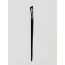 Brush d/makeup d/eyebrows, eyeliner 14 (± 1) cm nylon plastic black bag QF
