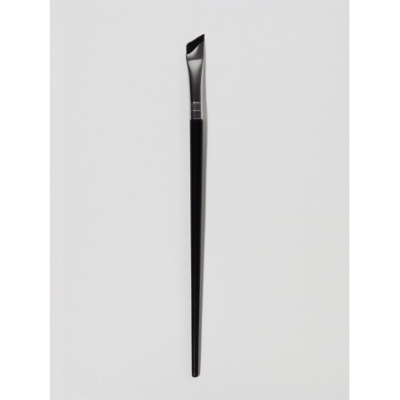 Brush d/makeup d/eyebrows, eyeliner 14 (± 1) cm nylon plastic black bag QF