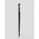 Brush d/makeup d/eyebrows, eyeliner 14 (± 1) cm nylon plastic black bag QF