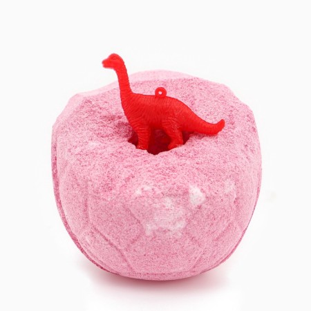 The bathtub "Dragon Egg" pink, with a toy, 140 g-2