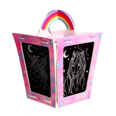 Set for creativity “Create a nightlight with engraving. Unicorn"-4