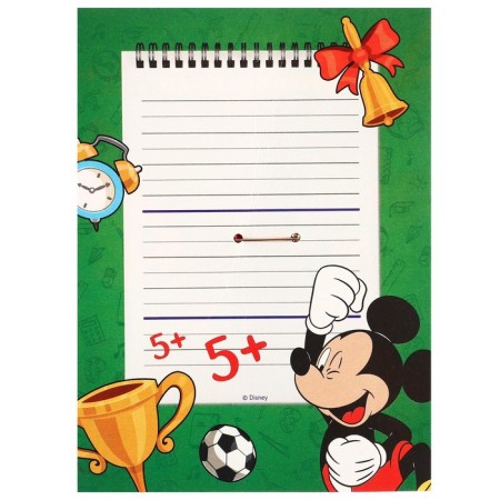 Bell for graduation "Graduate of kindergarten", 2.6 cm, Mickey Mouse-6