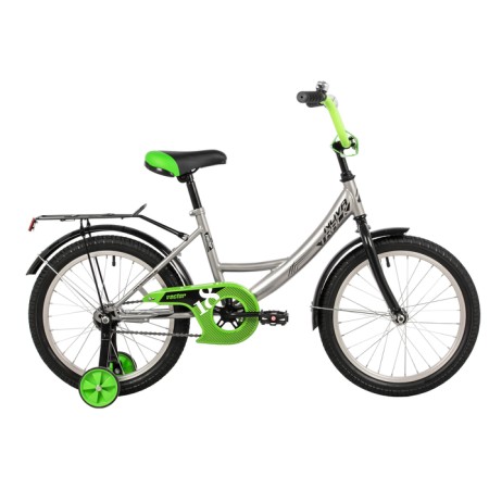 Bicycle 18 "Novatrack Vector, silver color