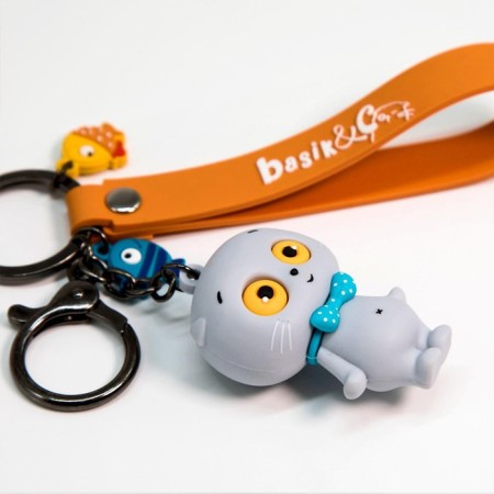 Toy-cranes "Basik with fish suspensions", 5 cm-1