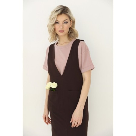 Sarafan with a V-neck, size 46-3