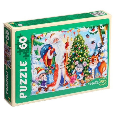 Puzzle "New Year gifts", 60 elements