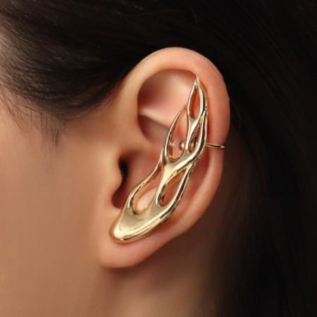 Earring "Kaff" Fire, Color Gold