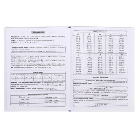 Diary Solid Cover 1-11 grade 48 sheets, Raven, Cardboard 7BC cover, matte lamination, selective UV-LK, cheat sheet-8