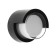 Facade lamp "City", FSD-050, 5 W, 3000K, IP65, 220 V circle, plastic, black