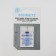 The needle for household sewing machines, double, for stretch tones, No. 75/4