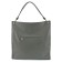 Women's bag B2766-05110, gray color, artificial leather, 37x10x41 cm