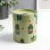 Piggy bank Metal "Cacti" pistachio 9x9x10 cm