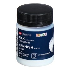 Acrylic glossy varnish, water -based 50 ml, ZHK Decola 5828920