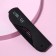 Folding comb “QF”, 17.5/9.7 × 3 cm, black color