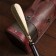 Spoon for shoes "cello" brass 4x2.5x53 cm