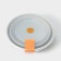 A set of bowls with a lid Helsinki, 3 pcs: 1 l, 2 l, 3 l, color ashen pearls