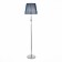 Floor lamp EVOLUCE. SLE1116-105-01. Balnea. 1x60 W, E27, 35x35x152 cm, chromium color