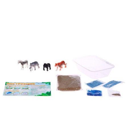 Set for experiments "Amazing Africa 5 in 1", in the package