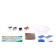 Set for experiments "Amazing Africa 5 in 1", in the package