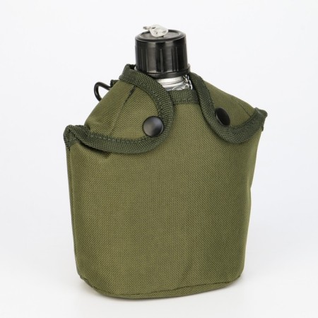 Hiking Flag "Adventure" 0.8l, the color is silver, in the case-2