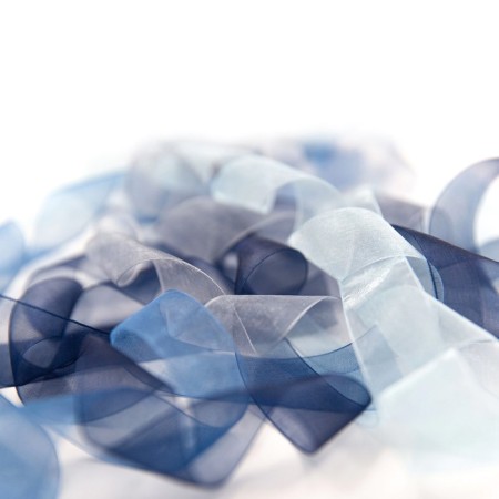 Kapron tape, 20 mm, 20 ± 1 m, color of light blue No. 148-3