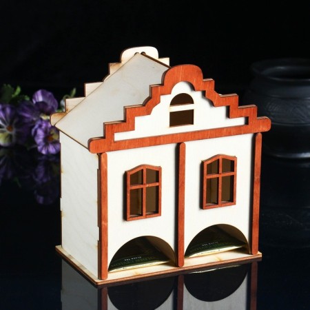 Tea house "Amsterdam", 10 × 16 × 18.5 cm