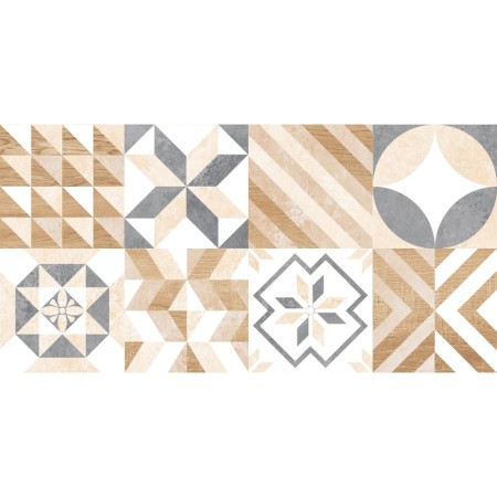 Tile facing patchwork Marmaris GT White, GT129VG 50x25-3