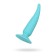Anal plug sappy, silicone, mint color, 12.5 cm, d = 2.7 cm