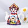Bell doll on a teapot, 10 cm, mix