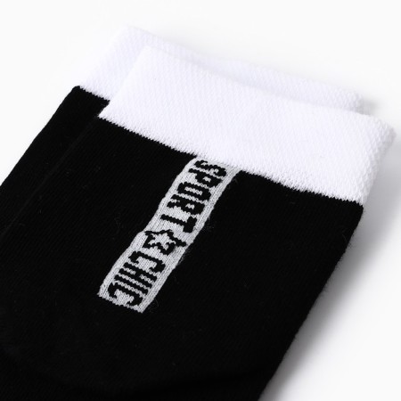 Women's socks Mini Sport Chic, Black Color, size 39-41 (25-27)-1