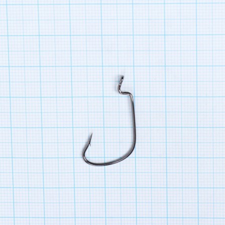 Hooks "Volzhanka", series Offseet Worm, No. 1, 5 pcs.-1