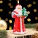 Decorative candle "Santa Claus himself brought the Christmas tree" mix, 12.5 cm