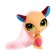 Hinge doll "fluffy fashion", with a pet